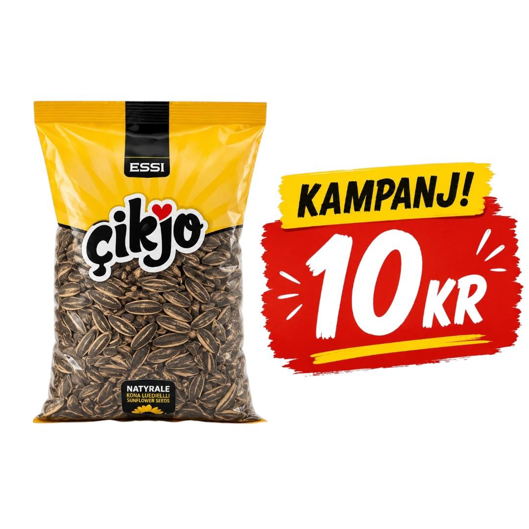 ESSI ROSTADE SVARTA SOLROSFRÖ 300g