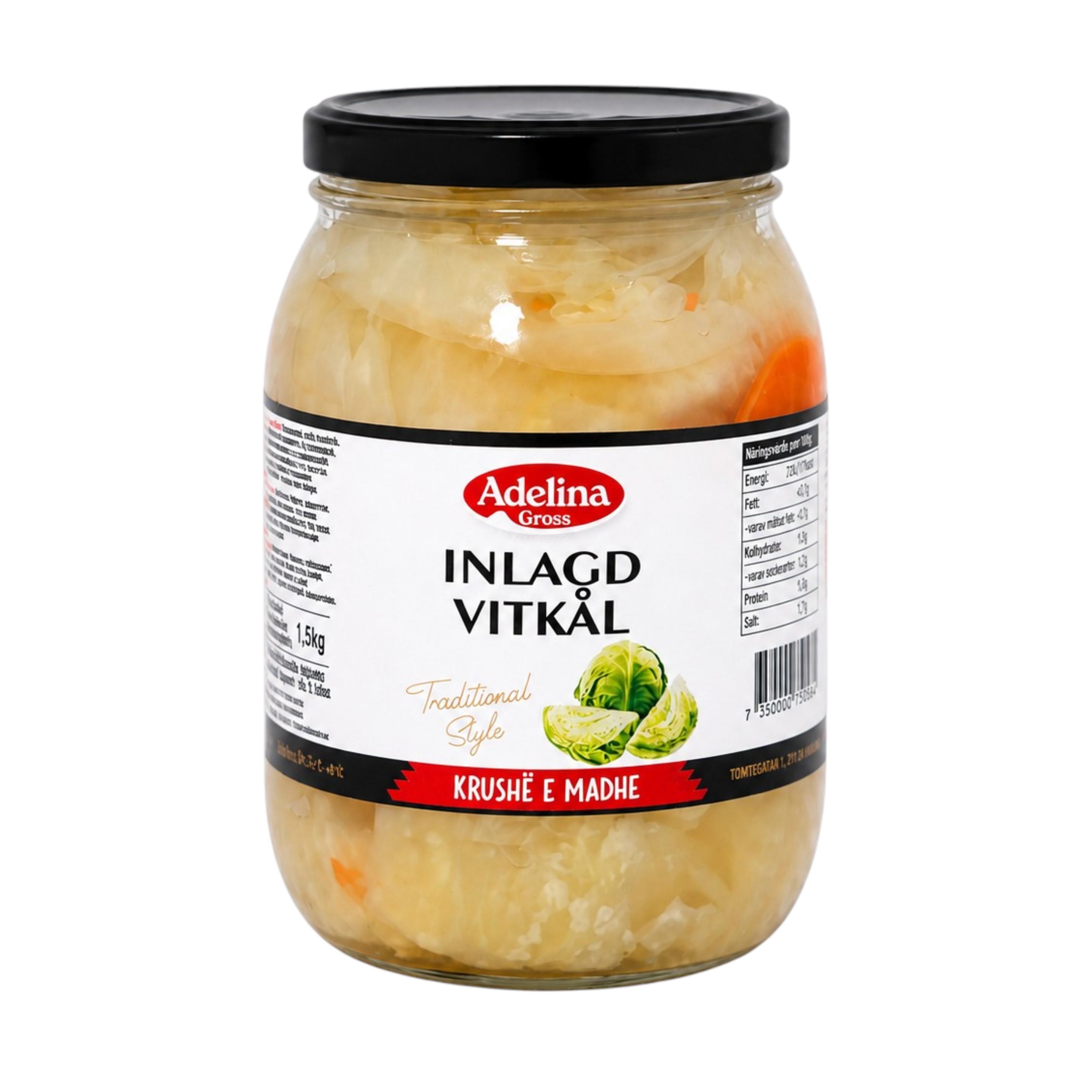 KRUSHA TURSHI VITKÅL INLAGD 1,5 kg